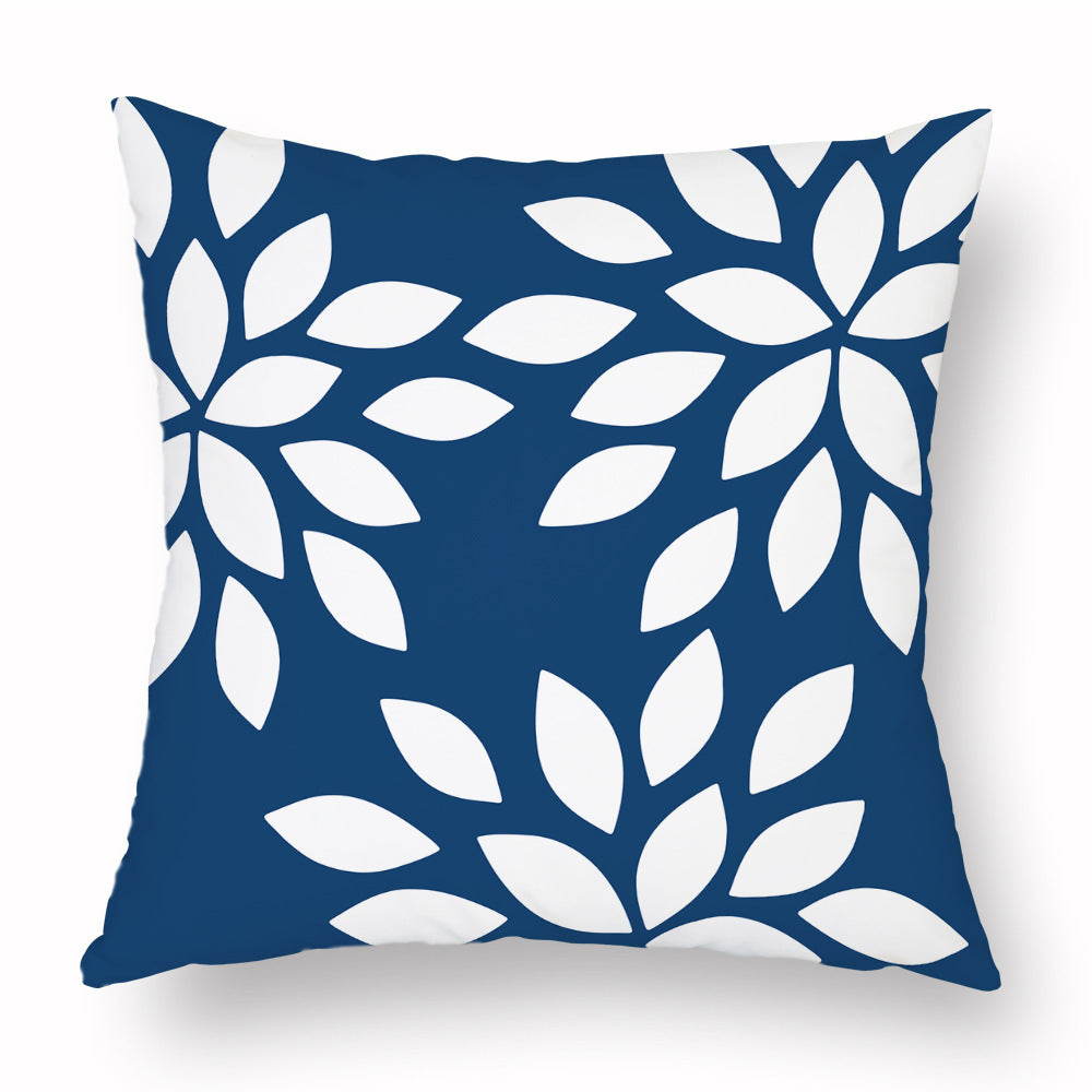 Amazon Cross-border Pillowcase Cushion Living Room Sofa Cushion Geometric Letters