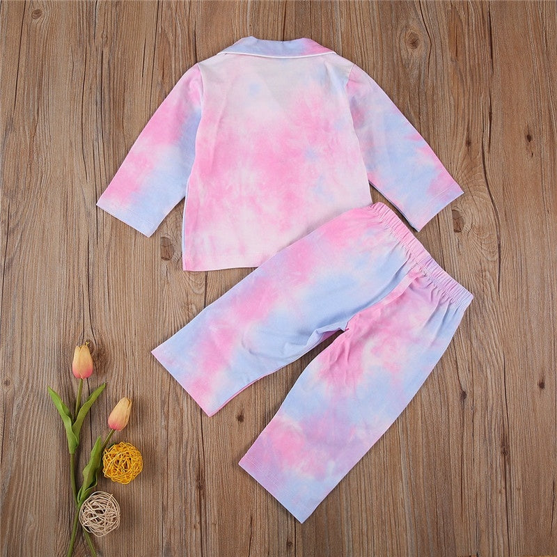 Kids Boys Girls Winter Homewear Nightwear Set