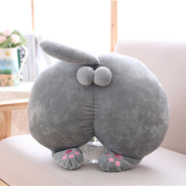 Cute Funny Cat Ass Pillow To Warm Hands