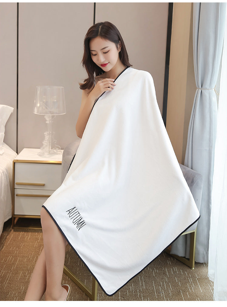 Bath Towel Household Water Absorption And Quick-Drying Without Lint And Thickening