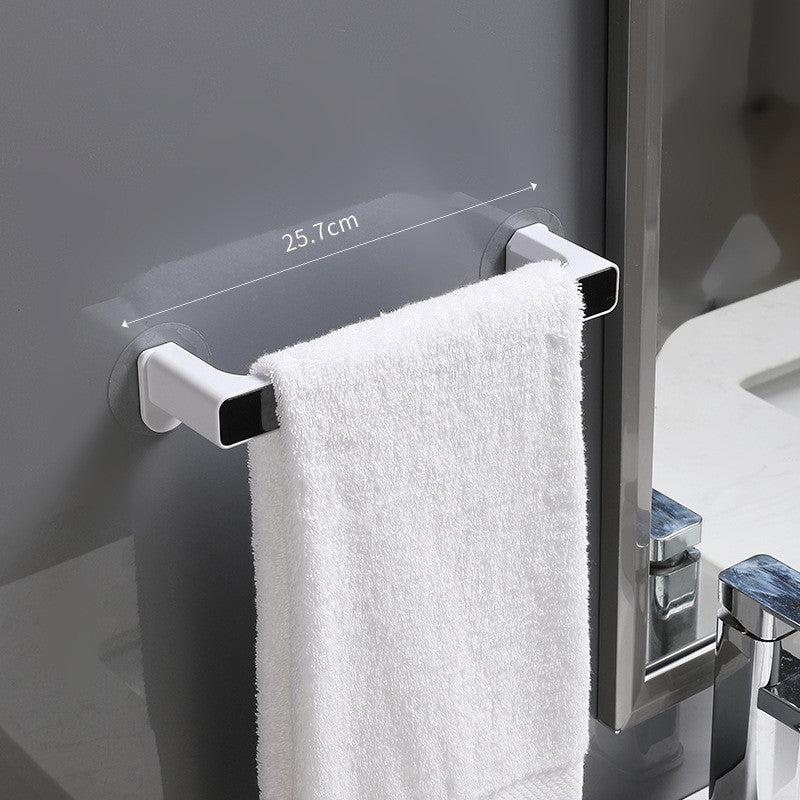 Bathroom Non-perforated Towel and Bath Towel Storage Rack