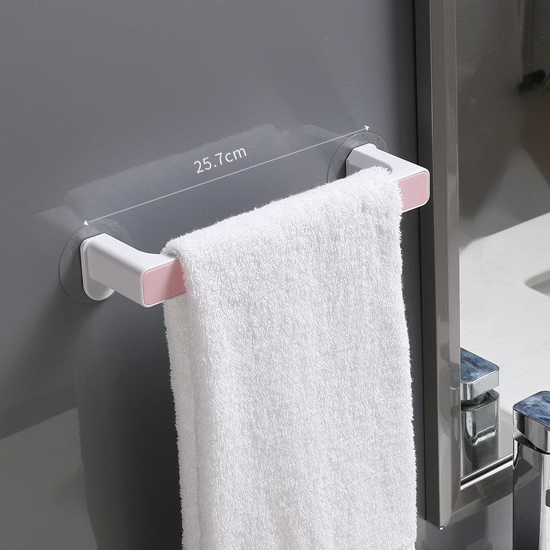 Bathroom Non-perforated Towel and Bath Towel Storage Rack
