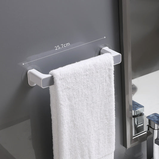 Bathroom Non-perforated Towel and Bath Towel Storage Rack