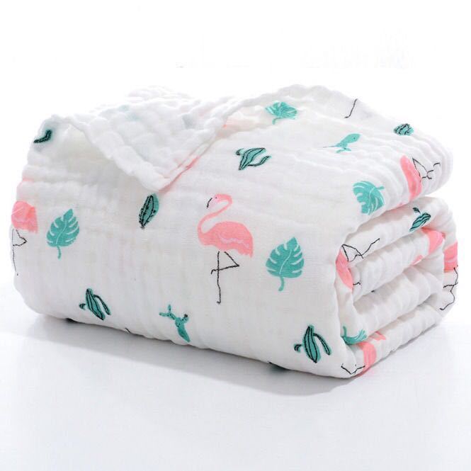 Baby Towel Children's Pure Cotton Gauze Bath Towel Six Layer Pure Cotton Super Soft Bath Towel