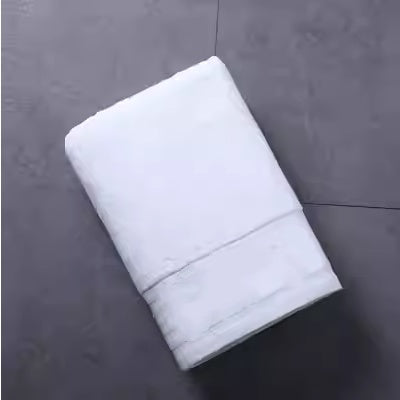 Embroidered Characters Pure Cotton Wrap Turban Make Bed Large Bath Towel