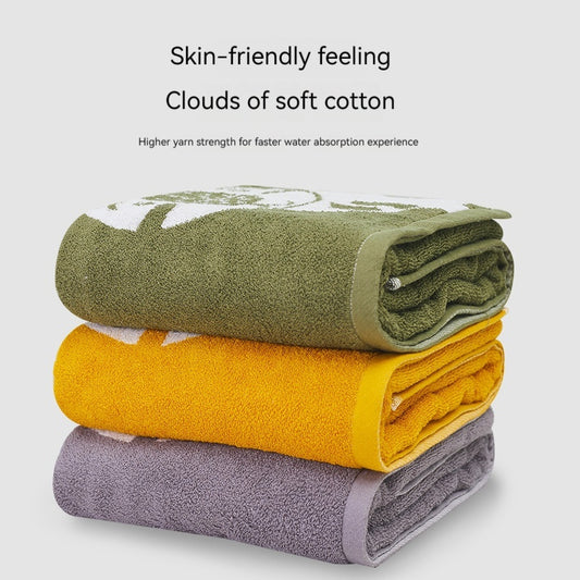 Cartoon Cute Home Cotton Travel Thickened Water-absorbing Quick-drying Soft Bath Towel